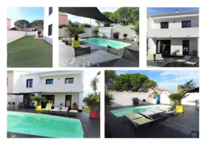Villa de standing avec piscine chauffée
